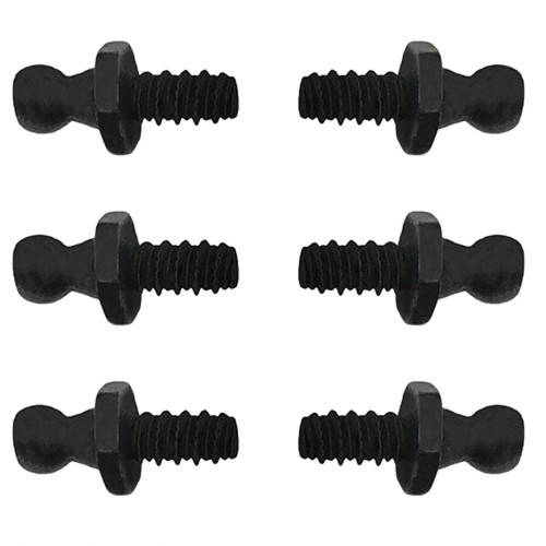 Ford M-6067B-F150 Cam Cover Bolt Kit, Ball Stud, 1/4-20 in Thread, Hex Head, 1 in Long, Chromoly, Black Oxide, Ford Coyote 5.0L, Set of 6