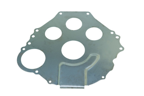 Ford M-7007-B Bellhousing Plate, Separator, 0.080 in Thick, Steel, Natural, Manual Transmission, Small Block Ford, Each