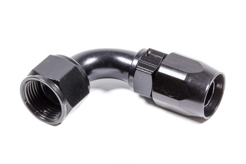 Fragola 109016-BL Fitting, Hose End, 3000 Series, 90 Degree, 16 AN Hose to 16 AN Female, Swivel, Aluminum, Black Anodized, Each