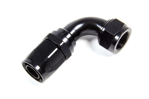Fragola 229013-BL Fitting, Hose End, 2000 Series Pro Flow, 90 Degree, 16 AN Hose to 12 AN Female, Aluminum, Black Anodized, Each