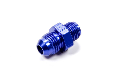 Fragola 491955 Fitting, Adapter, Straight, 6 AN Male to 1/2-20 in Inverted Flare Male, Aluminum, Blue Anodized, Hardline, Each