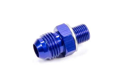 Fragola 491961 Fitting, Adapter, Straight, 6 AN Male 10 mm x 1.00 Male, Aluminum, Blue Anodized, Each