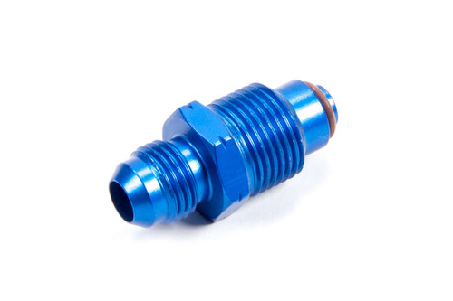 Fragola 491964 Fitting, Adapter, Straight, 6 AN Male to 18 mm x 1.50 Male, Fuel Injection, Aluminum, Blue Anodized, Each