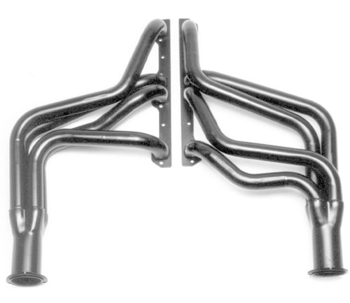 Hedman 65104 Headers, Street, 1-3/4 in Primary, 3 in Collector, Steel, Black Paint, Small Block Chevy, GM F-Body / X-Body 1970-81, Pair