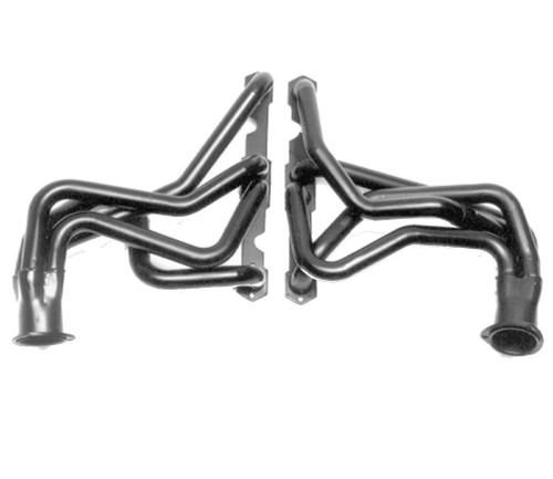 Hedman 68310 Headers, Street, 1-5/8 in Primary, 3 in Collector, Steel, Black Paint, Small Block Chevy, GM A-Body / G-Body 1978-87, Pair