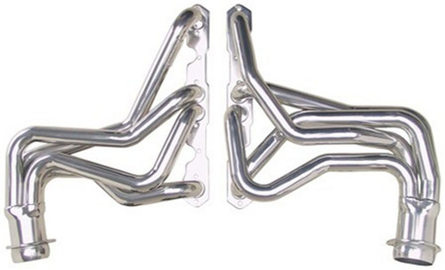 Hedman 68316 Headers, Street, 1-5/8 in Primary, 3 in Collector, Steel, Metallic Ceramic, Small Block Chevy, GM A-Body / G-Body 1978-87, Pair