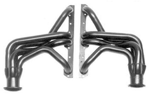 Hedman 69830 Headers, Elite Ultra-Duty, 1-5/8 in Primary, 3 in Collector, Steel, Metallic Ceramic, Small Block Chevy, GM Fullsize SUV / Truck 1967-91, Pair