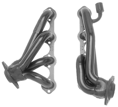 Hedman 89420 Headers, Street, 1-1/2 in Primary, Stock Collector Flange, Steel, Black Paint, Small Block Ford, Ford Fullsize SUV / Truck 1986-96, Pair