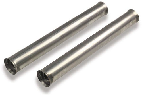 Hooker 21021HKR Muffler, Super Competition, Glass Pack, 4 in Side Tube, Slip-In, Steel, Natural, Pair