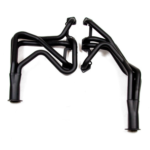 Hooker 5901HKR Headers, Competition, 1-5/8 in Primary, 3 in Collector, Steel, Black Paint, Small Block Mopar, Mopar A-Body / B-Body / E-Body / F-Body 1967-82, Pair