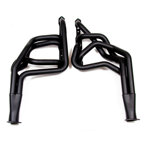 Hooker 5903HKR Headers, Competition, 1-7/8 in Primary, 3 in Collector, Steel, Black Paint, Mopar B / RB-Series, Mopar B-Body / E-Body 1962-75, Pair
