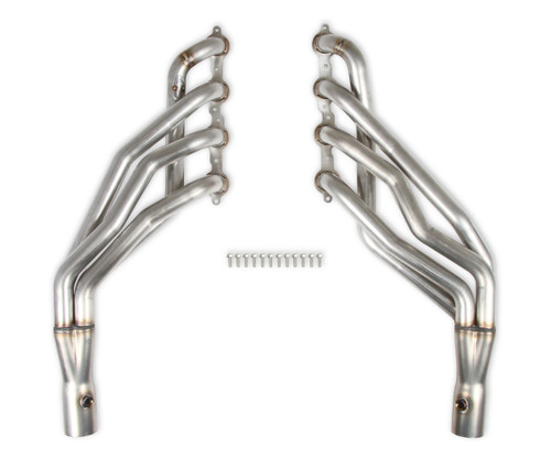 Hooker BH13285 Headers, Blackheart, 1-3/4 in Primary, 3 in Collector, Stainless, Natural, GM LS-Series, GM Fullsize Truck 1968-74, Pair