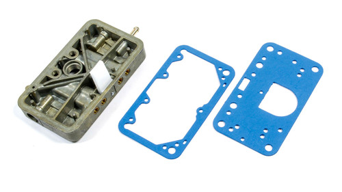 Holley 134-150 Metering Block, Gaskets Included, Aluminum, Chromate, Primary, Holley 4150 Carburetors, Kit