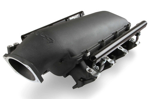 Holley 300-679BK GM LS3 Lo-Ram Intake Manifold, Tunnel Ram, Top Feed, Single Injector, Aluminum, Black Powdercoated, Kit