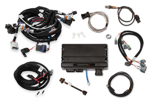 Holley 550-905T Engine Control Module, Terminator X, Wiring Harness, 58x Reluctor Wheel, GM LS-Series, Kit