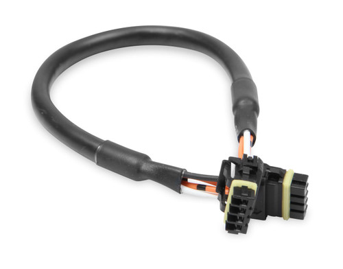 Holley 558-428 CAN Wiring Harness, Extension Harness, 9 in Long, Black Rubber Coated, Each