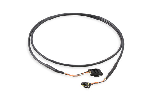 Holley 558-452 CAN Wiring Harness, Male To Female Adapter, 4 ft Long, Black Rubber Coated, Each