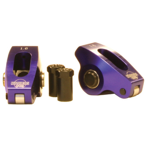 Howards Racing Components 90075 Rocker Arm, The Purple Rocker, 7/16 in Stud Mount, 1.70 Ratio, Full Roller, Billet Aluminum, Purple Anodized, Big Block Chevy, Set of 16