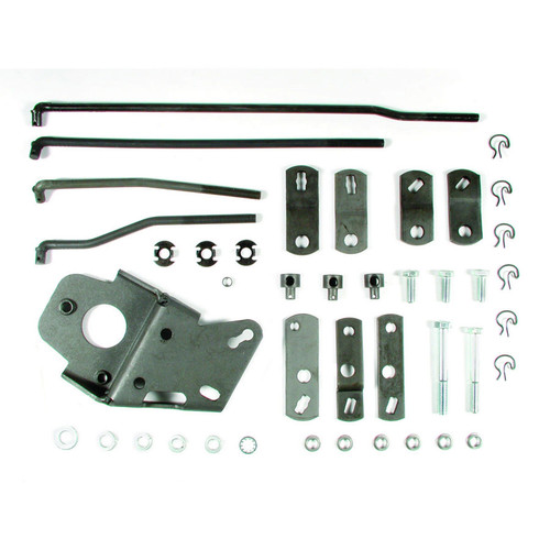 Hurst 3738616 Shifter Installation Kit, Arms / Brackets / Hardware, Steel, Muncie / T10, Hurst Street Super / Shifter, GM, Kit