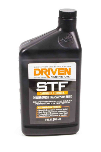 Driven Racing Oil 4006 Transmission Fluid, STF, Manual, Synthetic, 1 qt Bottle, Each