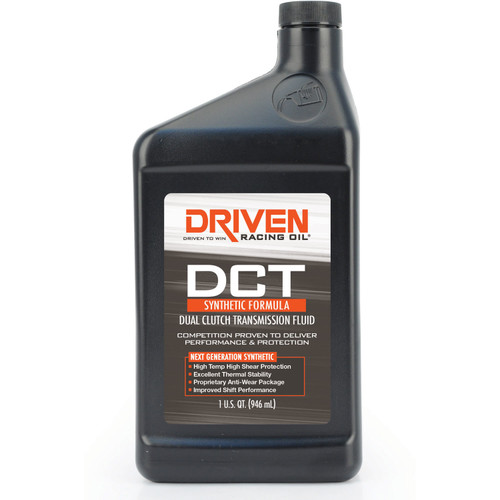 Driven Racing Oil 4606 Transmission Fluid, DCT, Dual Clutch Transmissions, Synthetic, 1 qt Bottle, Each
