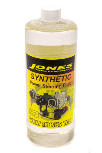 Jones Racing Products PS-8009-32S Power Steering Fluid, Anti-Foaming, Synthetic, 1 qt, Each