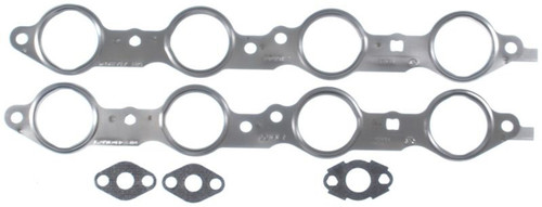 Mahle Original/Clevite MS16124 Exhaust Manifold / Header Gasket, 1.868 in Round Port, Multi-Layer Steel, GM LS-Series, Kit