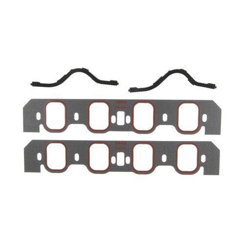 Mahle Original/Clevite MS20075 Intake Manifold Gasket, 0.060 in Thick, 1.900 x 2.660 in Rectangular Port, Composite, Ford Cleveland / Modified, Kit