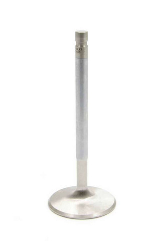 Manley 11545-1 Exhaust Valve, Race Flo, 1.600 in Head, 0.342 in Valve Stem, 5.065 in Long, Stainless, Small Block Chevy, Each