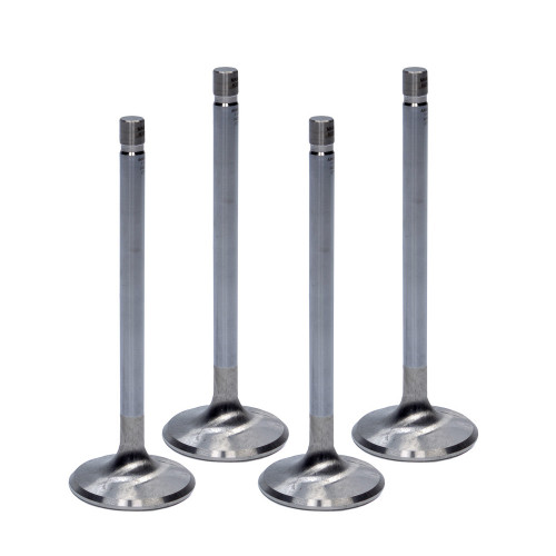 Manley 11792-4 Intake Valve, Race Master, 1.890 in Head, 0.342 in Valve Stem, 4.800 in Long, Stainless, Esslinger Head, Flat Tappet, Ford 2300, Set of 4