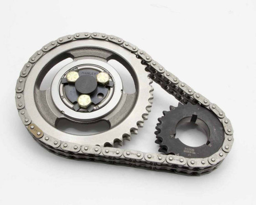 Manley 73181 Timing Chain Set, Double Roller, Steel, Small Block Chevy, Kit