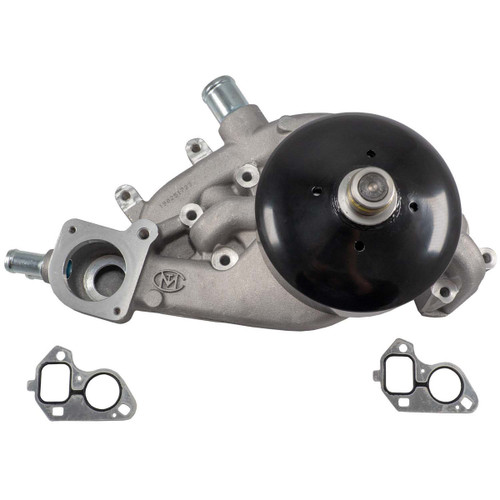 Melling MWP-501 Water Pump, Mechanical, Black Pulley, 6.942 in Hub Height, Aluminum, Natural, GM LS-Series, Each