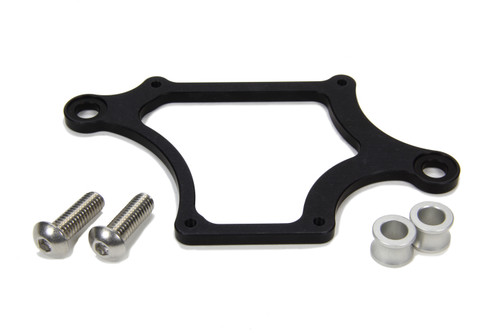Meziere MSP0038 Ignition Coil Bracket, U-Core Style, Hardware Included, Aluminum, Black Anodized, MSD HVC II Coil, Each