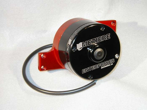 Meziere WP150R Water Pump Motor, Center Section, 35 gpm, Electric, 12V, Red, Meziere 100 Series Electric Water Pumps, Each