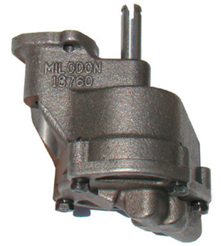 Milodon 18760 Oil Pump, Wet Sump, Internal, High Volume, High Pressure, 3/4 in Inlet, Steel, Big Block Chevy, Each