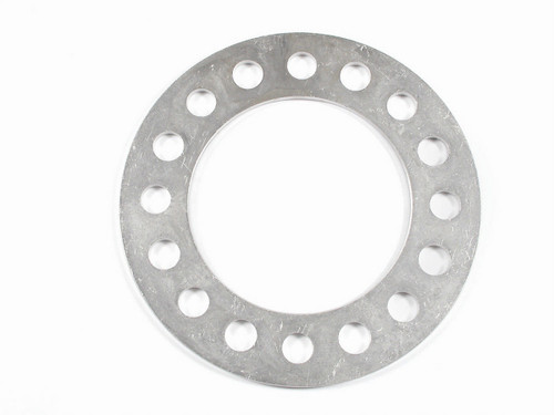 Mr. Gasket 2376 Wheel Spacer, 6 x 5.50 in Bolt Pattern, 1/4 in Thick, Aluminum, Natural, GM Truck, Pair