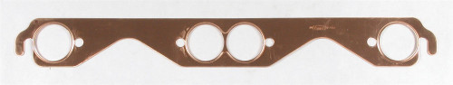 Mr. Gasket 7152G Exhaust Manifold / Header Gasket, Copperseal, 1.630 Round Port, Copper, Small Block Chevy, Pair