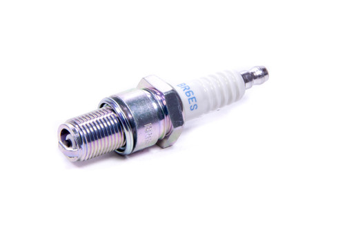 NGK BR6ES Spark Plug, NGK Standard, 14 mm Thread, 0.749 in Reach, Gasket Seat, Stock Number 4922, Resistor, Each
