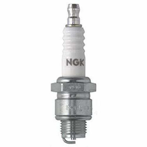 NGK BR8ES SOLID Spark Plug, NGK Standard, 14 mm Thread, 0.749 in Reach, Gasket Seat, Stock Number 3961, Resistor, Each