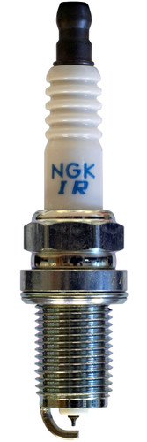 NGK IFR6B Spark Plug, NGK Laser Iridium, 14 mm Thread, 19 mm Reach, Gasket Seat, Stock Number 6507, Resistor, Each