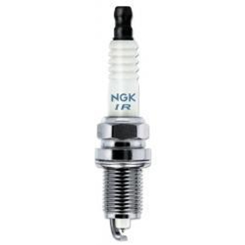 NGK IFR6L11 Spark Plug, NGK Laser Iridium, 14 mm Thread, 0.749 in Reach, Gasket Seat, Stock Number 3678, Resistor, Each
