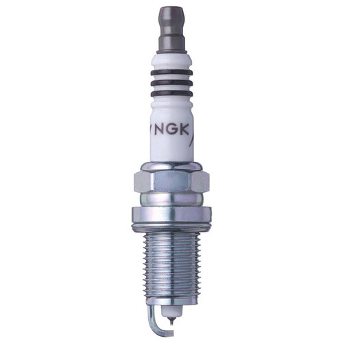 NGK IZFR5G Spark Plug, NGK Laser Iridium, 14 mm Thread, 0.749 in Reach, Gasket Seat, Stock Number 5887, Resistor, Each