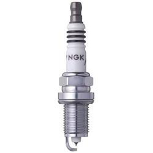 NGK IZFR5J Spark Plug, NGK Laser Iridium, 14 mm Thread, 0.749 in Reach, Gasket Seat, Stock Number 5899, Resistor, Each