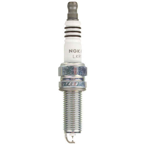 NGK LKR7AHX-S Spark Plug, Ruthenium HX, 12 mm Thread, 26.5 mm Reach, Gasket Seat, Stock Number 96358, Resistor, Each