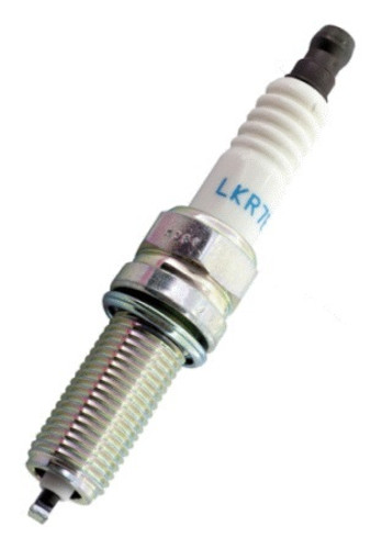NGK LKR7E Spark Plug, NGK Standard, 12 mm Thread, 26.5 mm Reach, Gasket Seat, Stock Number 1643, Resistor, Each
