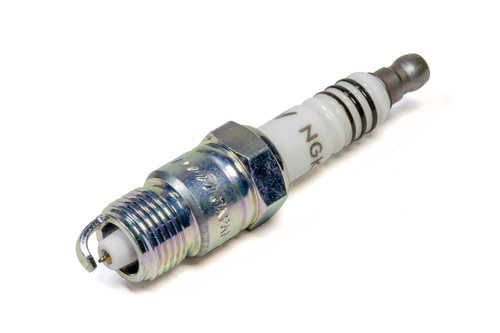 NGK UR4IX Spark Plug, NGK Iridium IX, 14 mm Thread, 0.460 in Reach, Tapered Seat, Stock Number 7401, Resistor, Each