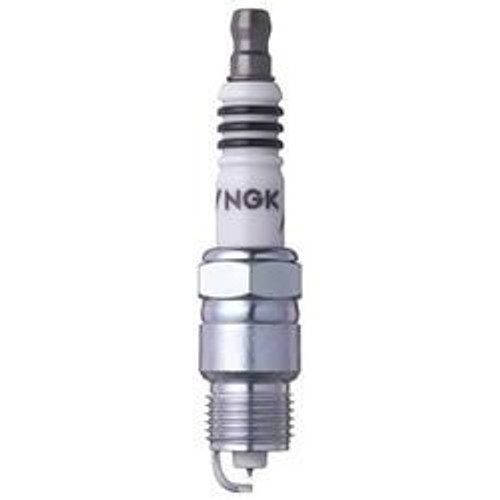 NGK UR5IX Spark Plug, NGK Iridium IX, 14 mm Thread, 0.460 in Reach, Tapered Seat, Stock Number 7177, Resistor, Each