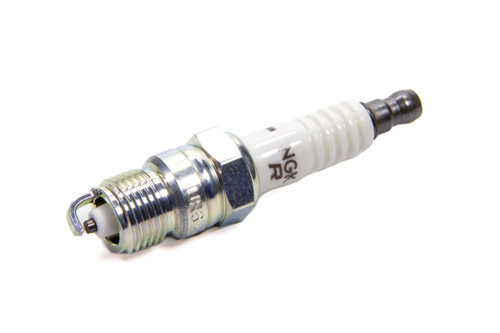 NGK UR6 Spark Plug, NGK V-Power, 14 mm Thread, 0.460 in Reach, Tapered Seat, Stock Number 7773, Resistor, Each