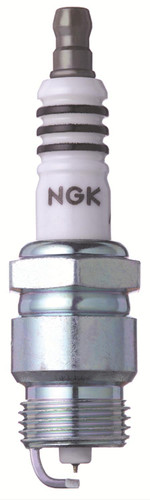 NGK WR5IX Spark Plug, NGK Iridium IX, 18 mm Thread, 0.370 in Reach, Tapered Seat, Stock Number 7510, Resistor, Each