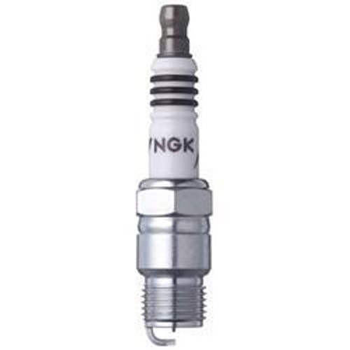 NGK YR5IX Spark Plug, NGK Iridium IX, 14 mm Thread, 0.460 in Reach, Tapered Seat, Stock Number 7516, Resistor, Each